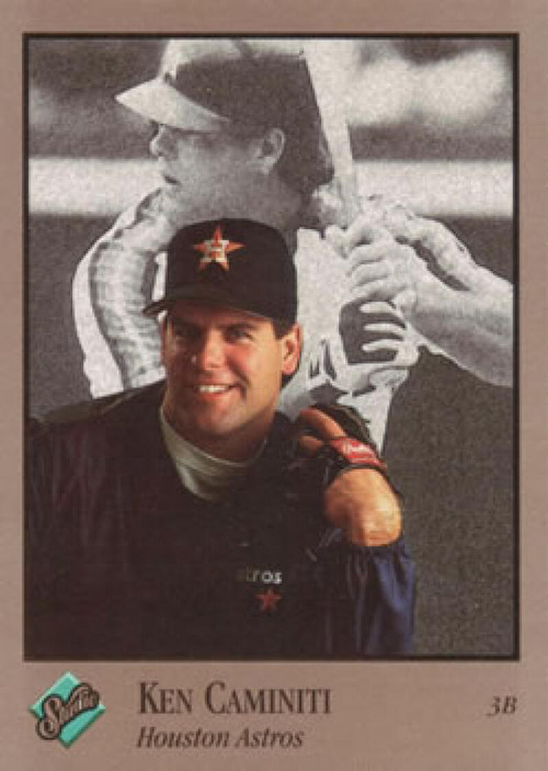 1990 Leaf #253 Ken Caminiti VG Houston Astros - Under the Radar Sports