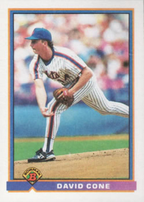 David Cone #680 Topps 1991 Baseball Card (New York Mets) VG