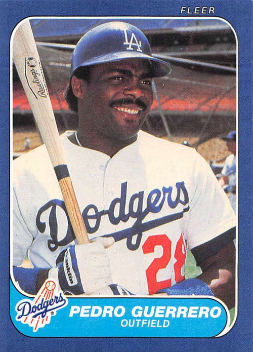 1988 Donruss MVP's #BC-16 Pedro Guerrero NM-MT Los Angeles Dodgers Baseball