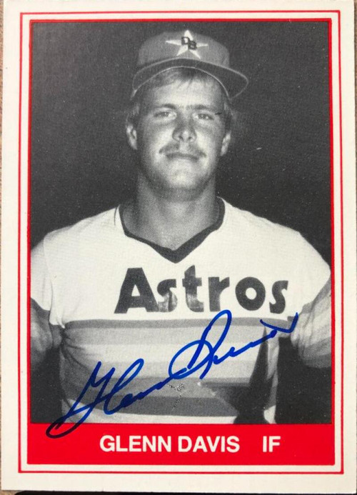 Mark Davis Signed 1982 TCMA Baseball Card - Oklahoma City 89ers