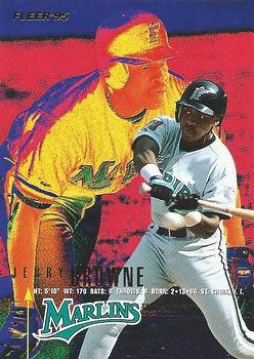 1995 Fleer #339 Yorkis Perez VG Florida Marlins - Under the Radar Sports