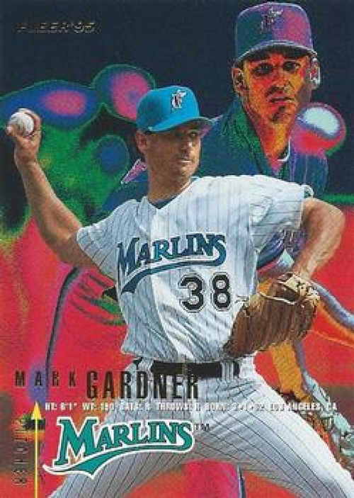 1995 Fleer #339 Yorkis Perez VG Florida Marlins - Under the Radar Sports