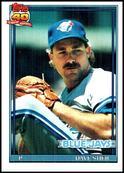 1989 Topps Dave Stieb Toronto Blue Jays #460