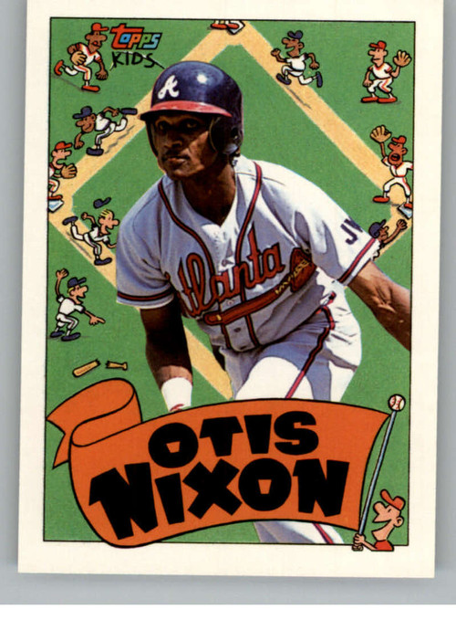 Otis Nixon - Topps Baseball 1992 Picture Cards 340