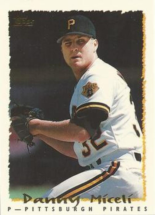 1996 Topps #322 Dan Miceli VG Pittsburgh Pirates - Under the Radar Sports