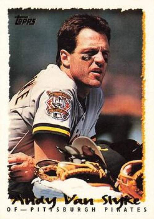 1993 Topps #275 Andy Van Slyke VG Pittsburgh Pirates