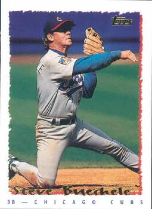 1994 Topps #666 Steve Buechele VG Chicago Cubs - Under the Radar Sports