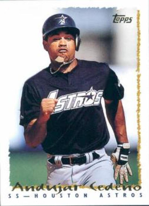 1995 Topps #464 Andujar Cedeno VG Astros - Under the Radar Sports