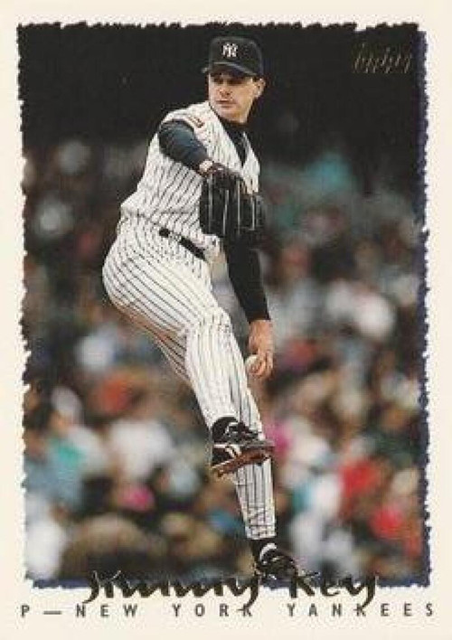 Jimmy Key 1996 Topps #273 New York Yankees Baseball Card