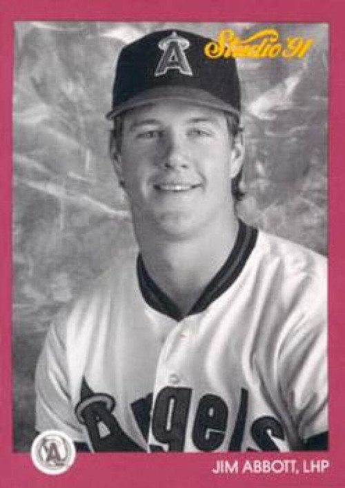 1992 Topps Kids #97 Jim Abbott ANGELS