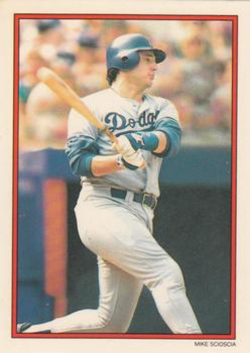 1990 Donruss #316 Mike Scioscia NM-MT Los Angeles Dodgers - Under