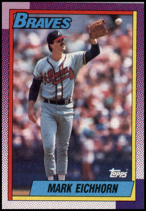 1990 Topps #451 Mark Lemke VG Atlanta Braves