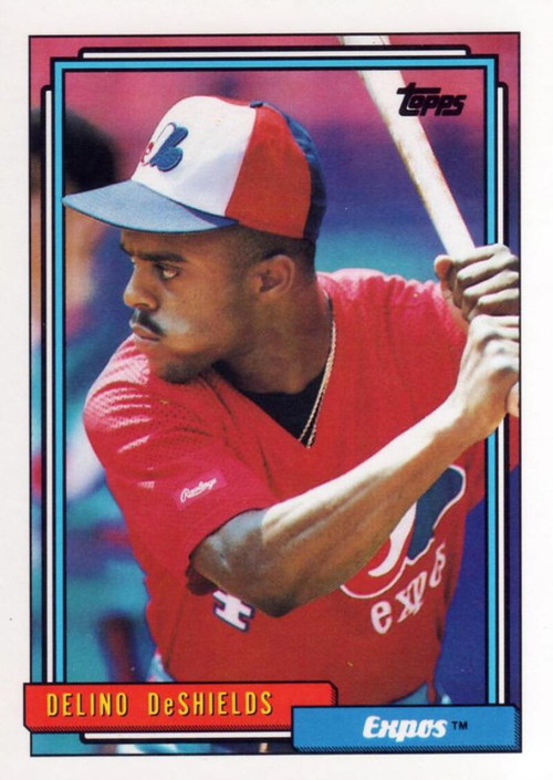 1992 Score #16 Delino DeShields VG Montreal Expos