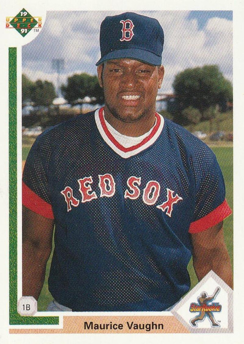 1992 Upper Deck #445 Mo Vaughn VG Boston Red Sox - Under the Radar