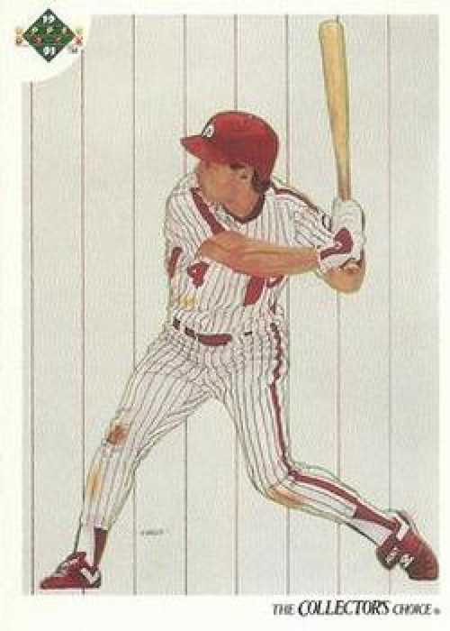 1992 Upper Deck #246 Lenny Dykstra VG Philadelphia Phillies