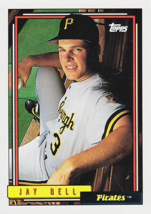 1992 Topps #779 Jay Bell VG Pittsburgh Pirates - Under the Radar Sports