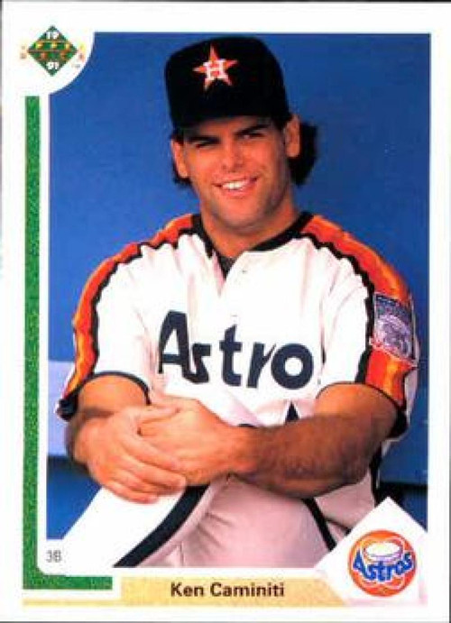 1991 Bowman #543 Ken Caminiti VG Houston Astros - Under the Radar Sports