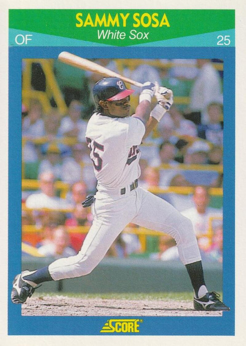 1991 Fleer #136 Sammy Sosa VG Chicago White Sox - Under the Radar