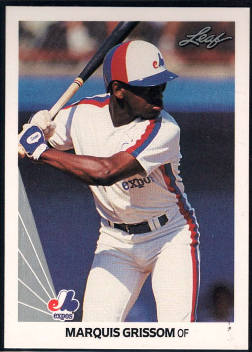Marquis Grissom #714 Topps 1990 Baseball Card (Montreal Expos) VG