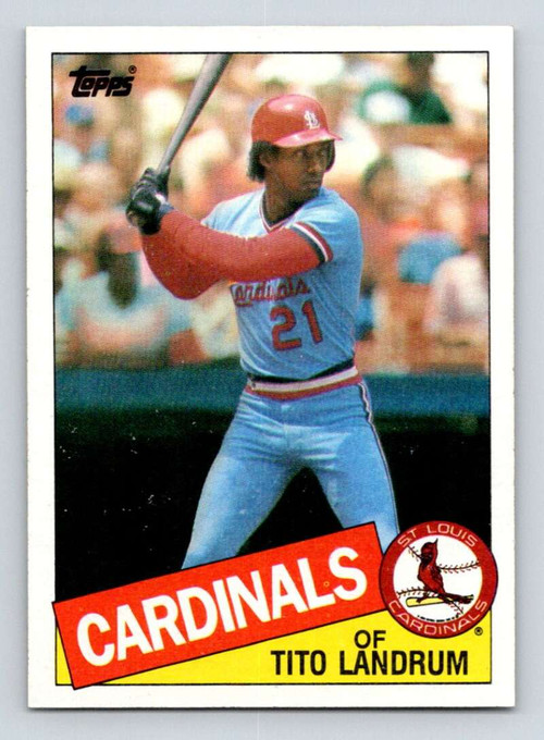 Tito Landrum, 1984  St louis cardinals baseball, St louis