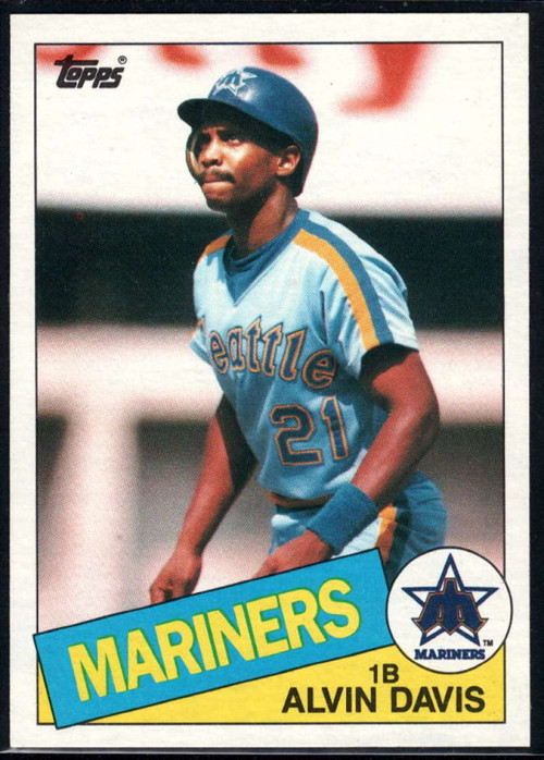 1985 Donruss #18 Alvin Davis DK VG Seattle Mariners - Under the