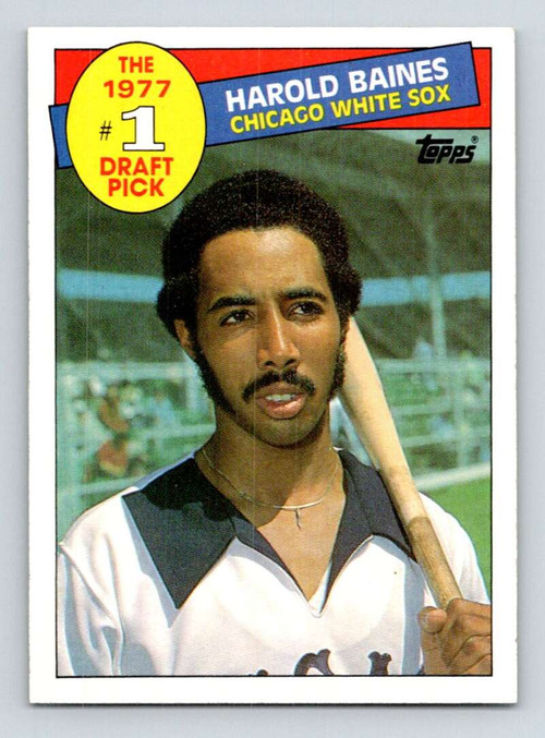 1986 Topps #755 Harold Baines VG Chicago White Sox - Under the