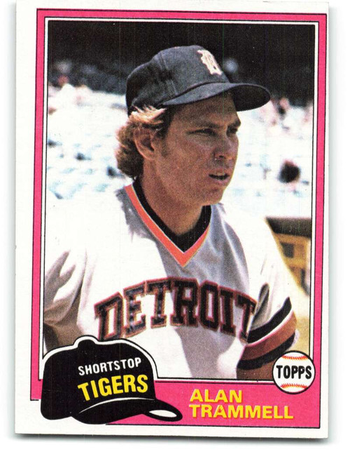 Alan Trammell Autographed 1981 Topps #709 - Under the Radar Sports