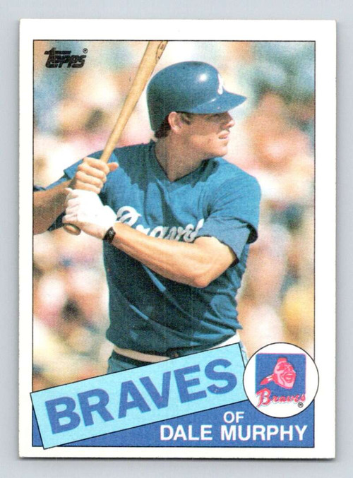 1986 Topps #600 Dale Murphy VG Atlanta Braves - Under the Radar Sports