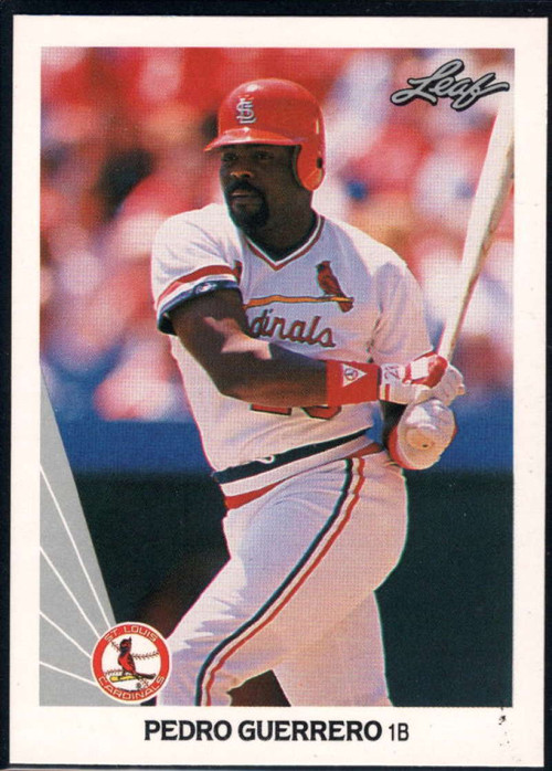 Pedro Guerrero St. Louis Cardinals 1990 Score Baseball Card