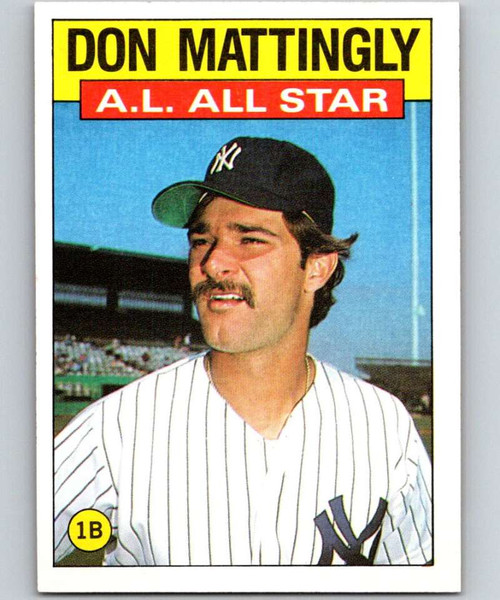 1985 Topps Don Mattingly Vintage Baseball Card 665 MVP 2nd 