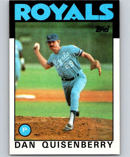 1984 Topps #407 Dan Quisenberry AS VG Kansas City Royals - Under the Radar  Sports