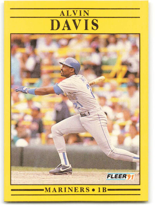 1991 Topps #515 Alvin Davis VG Seattle Mariners - Under the Radar