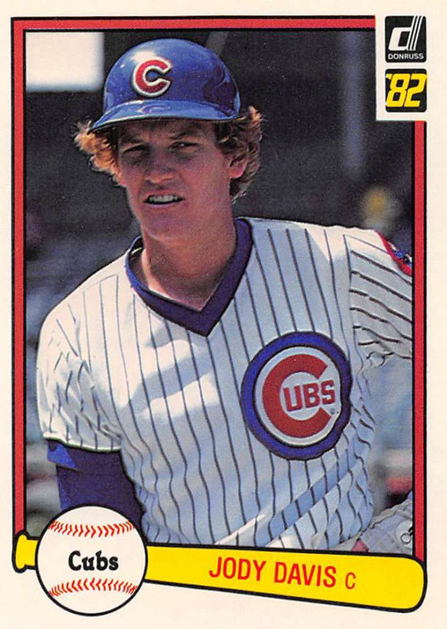 1983 Donruss #183 Jody Davis VG Chicago Cubs - Under the Radar Sports