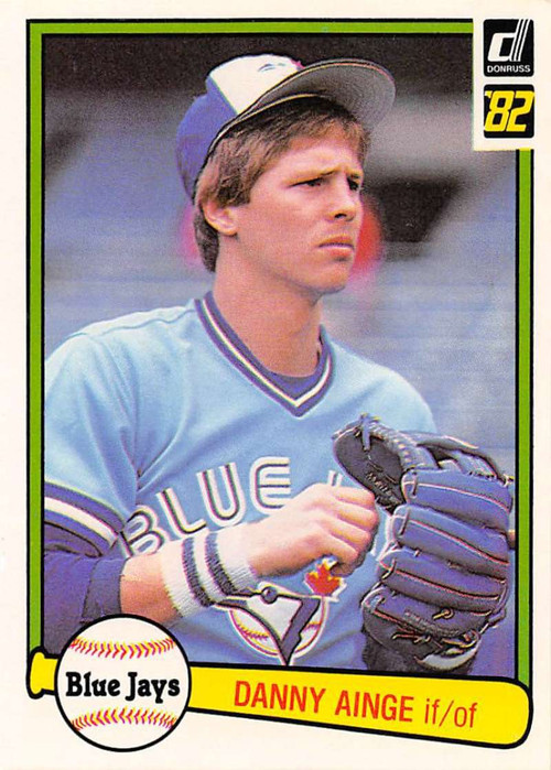 1982 Topps Danny Ainge 125 Toronto Blue Jays