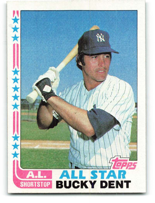 1980 Topps #60 Bucky Dent VG New York Yankees