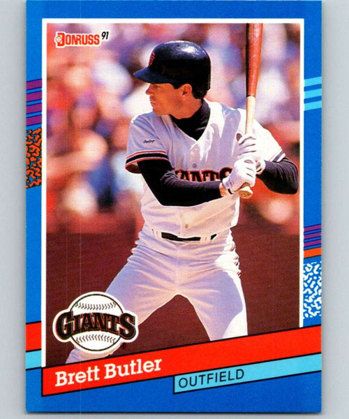 1990 Donruss #249 Brett Butler - NM