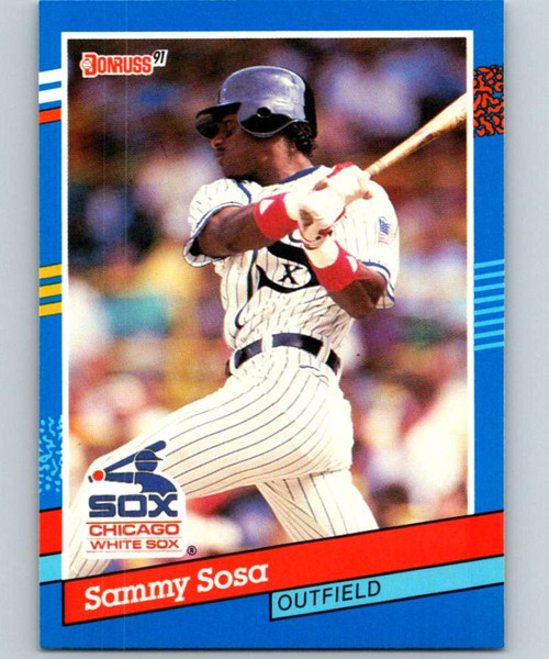 1991 Leaf #321 Sammy Sosa VG Chicago White Sox