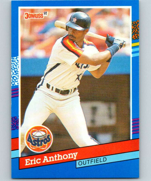 1991 Fleer #498 Eric Anthony VG Houston Astros - Under the Radar Sports