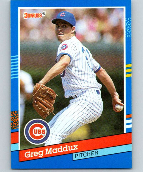 1992 Studio #15 Greg Maddux VG Chicago Cubs - Under the Radar Sports