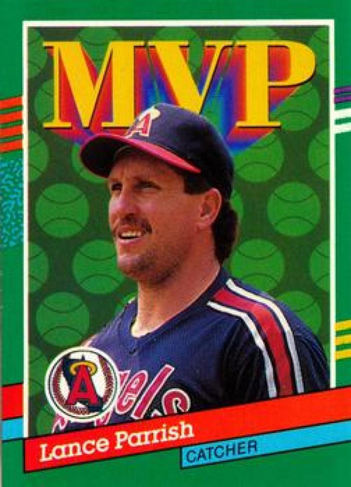 1991 Leaf #368 Lance Parrish VG California Angels - Under the Radar Sports