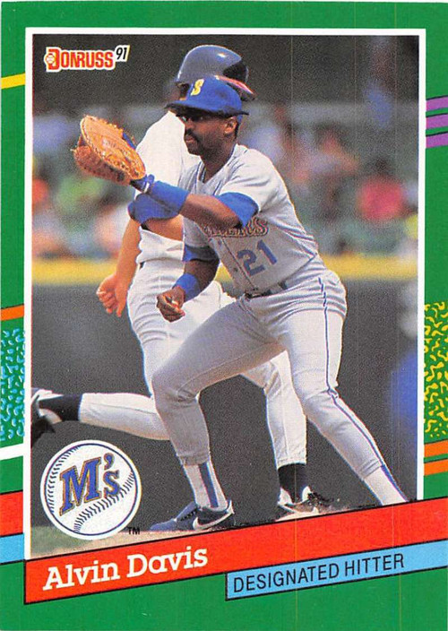 1991 Topps #515 Alvin Davis VG Seattle Mariners - Under the Radar