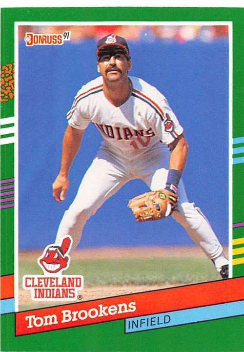  1991 Score #106 Tom Brookens Cleveland Indians