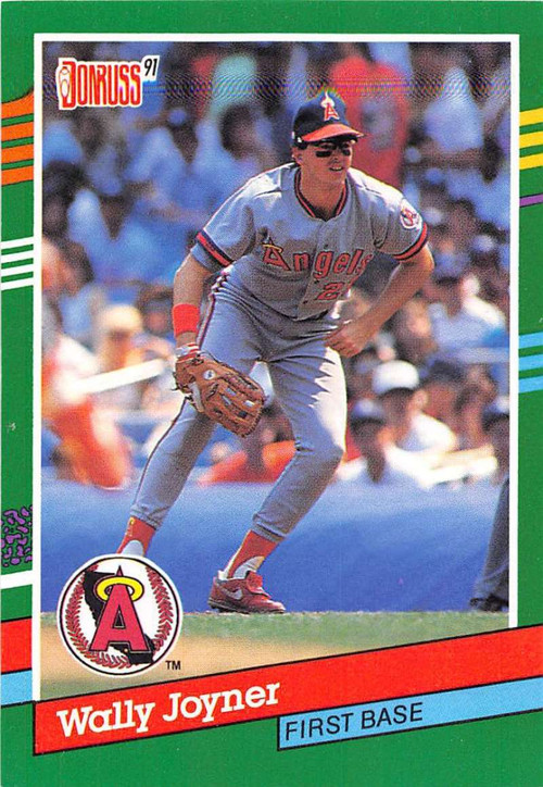 1991 Donruss #677 Wally Joyner VG California Angels