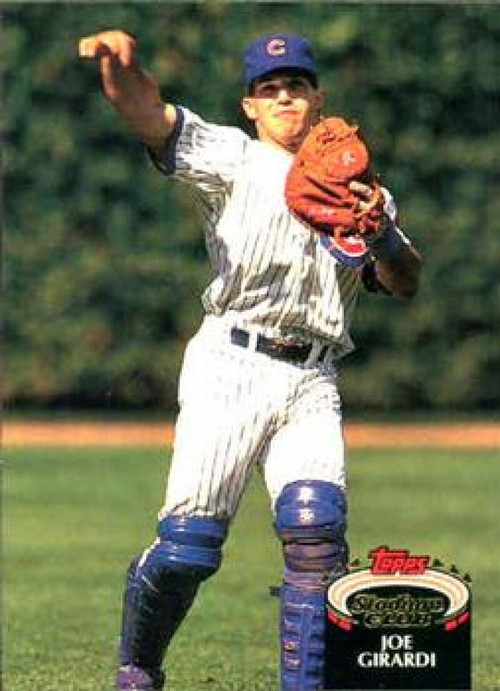 1992 Score #701 Joe Girardi VG Chicago Cubs