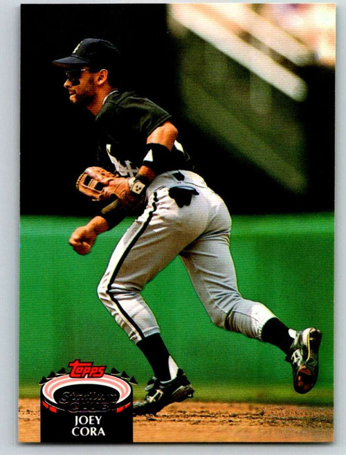 Joey Cora autographed baseball card (Chicago White Sox) 1992