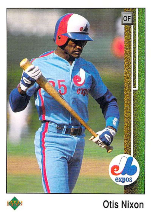 1990 Upper Deck #379 Otis Nixon Montreal Expos Baseball