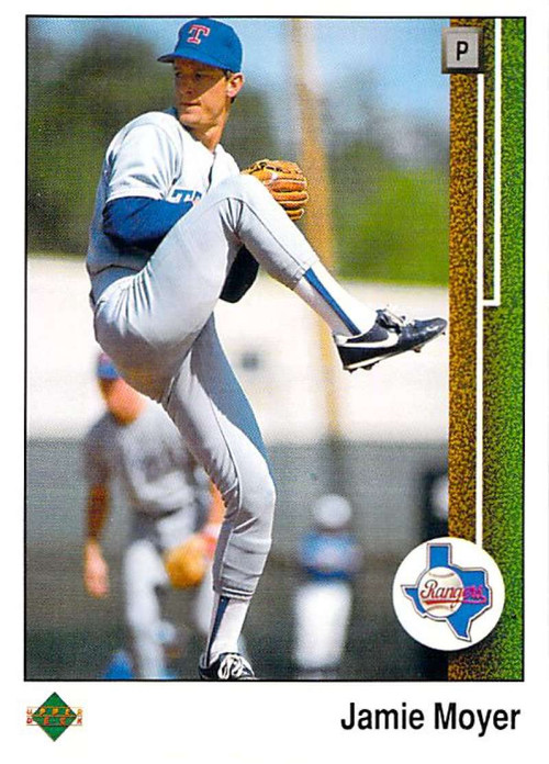 610 Jamie Moyer - Texas Rangers - 1991 Upper Deck Baseball