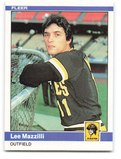 1984 Topps #225 Lee Mazzilli VG Pittsburgh Pirates - Under the Radar Sports