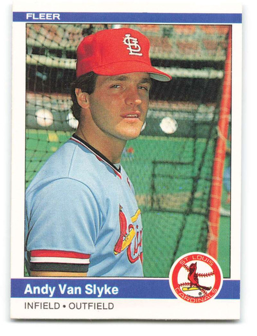 Andy Van Slyke Rookie Card Baseball Cards