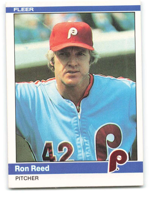 1984 Topps #43 Ron Reed VG Philadelphia Phillies - Under the Radar Sports